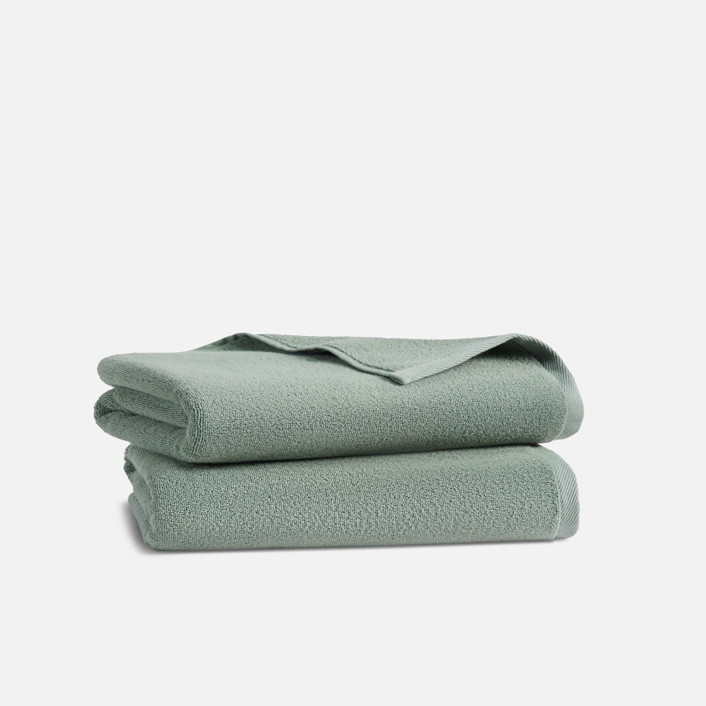 Plush Turkish Cotton Bath Towels Set of 2