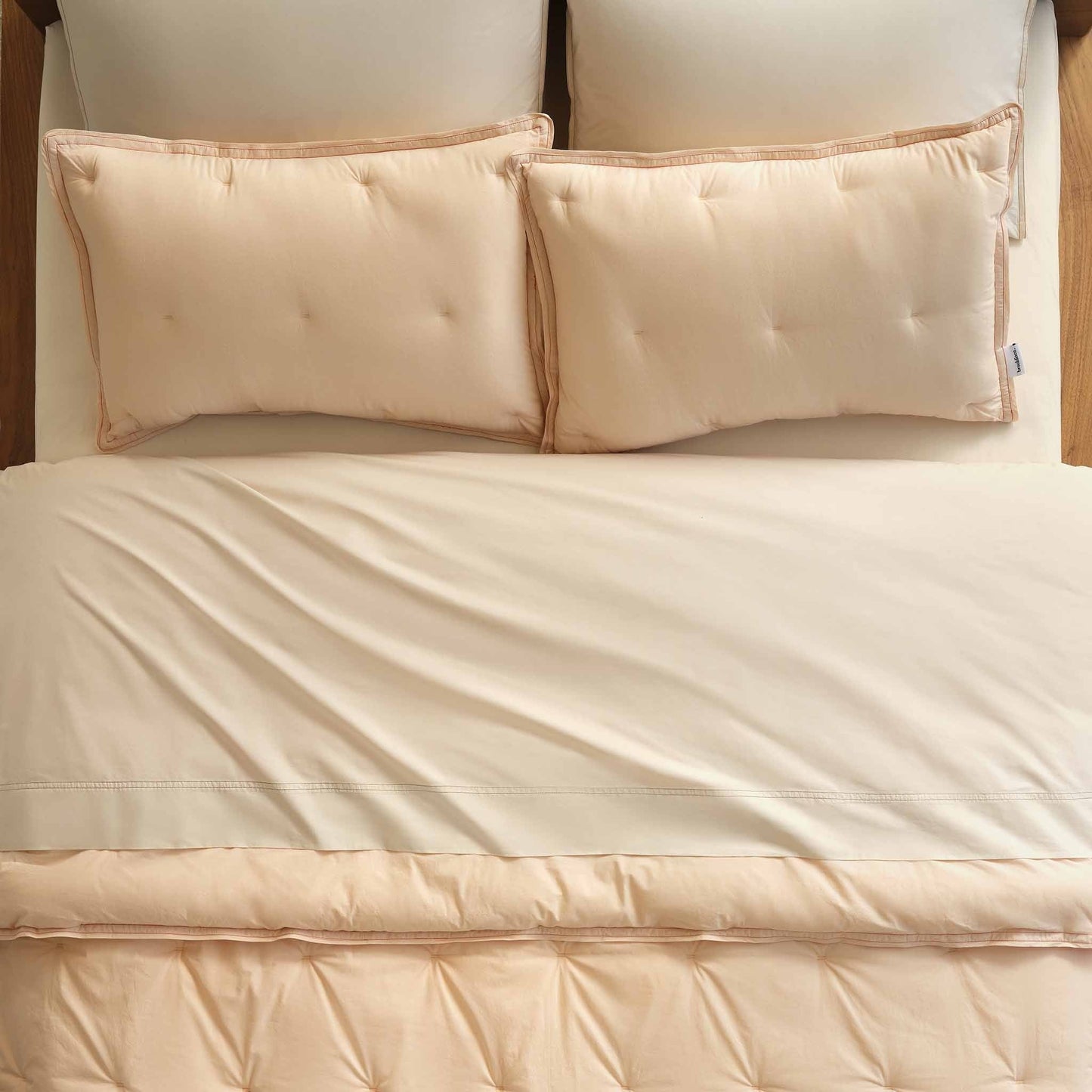 Washed Classic Percale Comforter Set