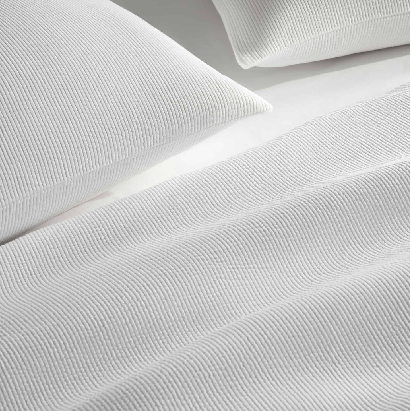 Ribbed Matelasse Duvet Cover