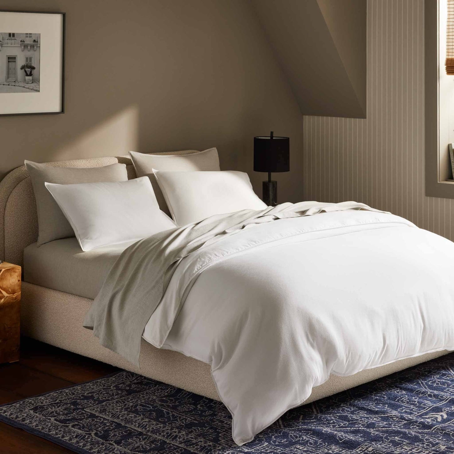 Heathered Cashmere Pillowcase Set