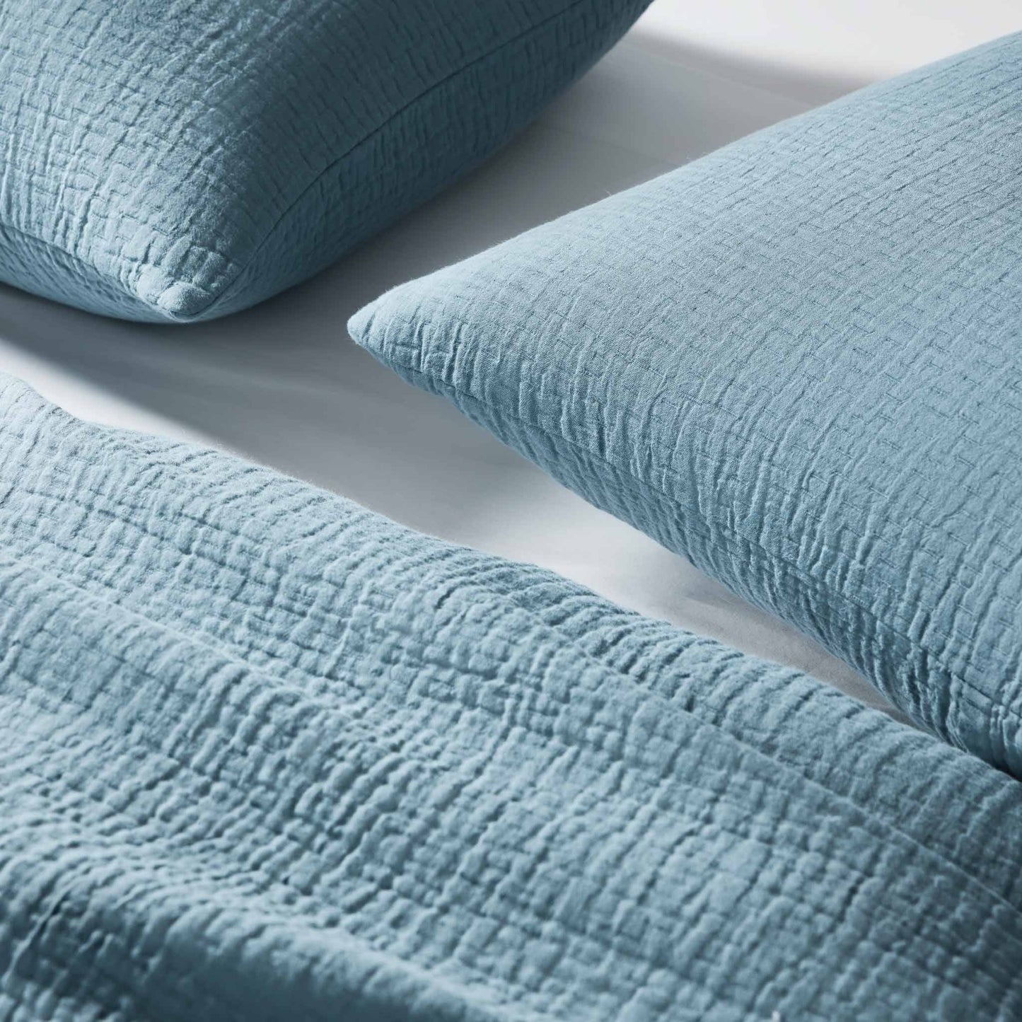 Breezeweave Crinkle Cotton Duvet Cover