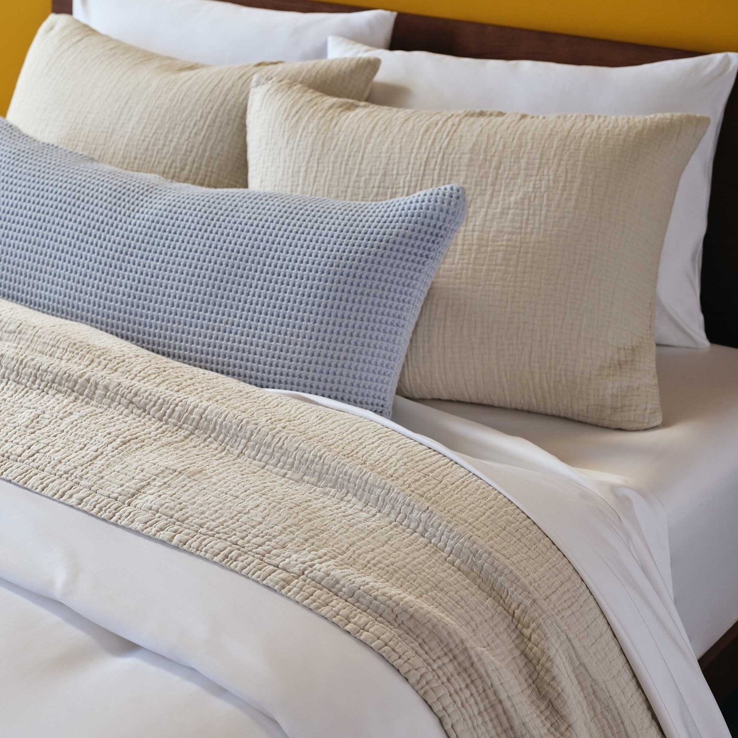 Breezeweave Crinkle Cotton Bed Blanket