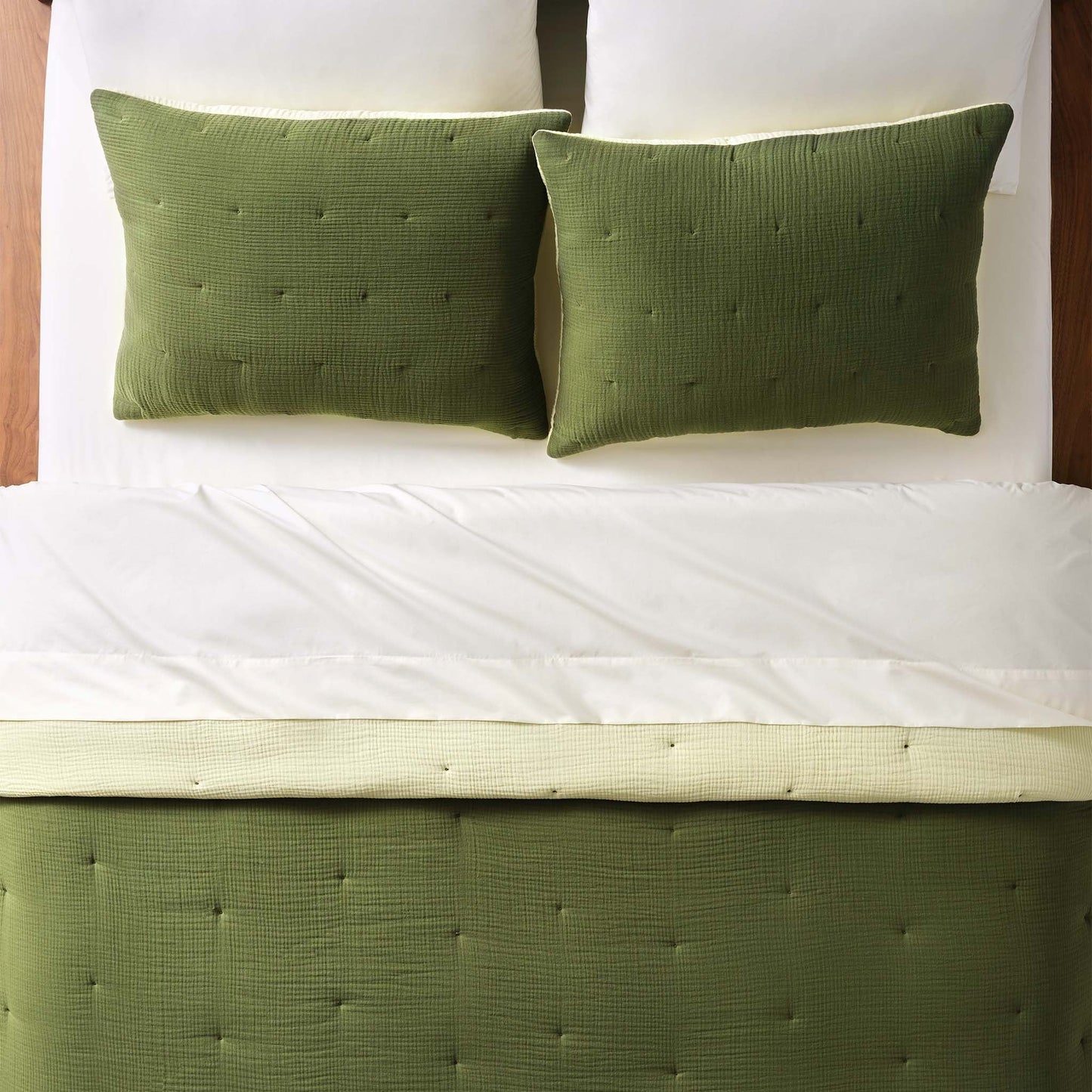 Breezeweave Reversible Cotton Sham Set