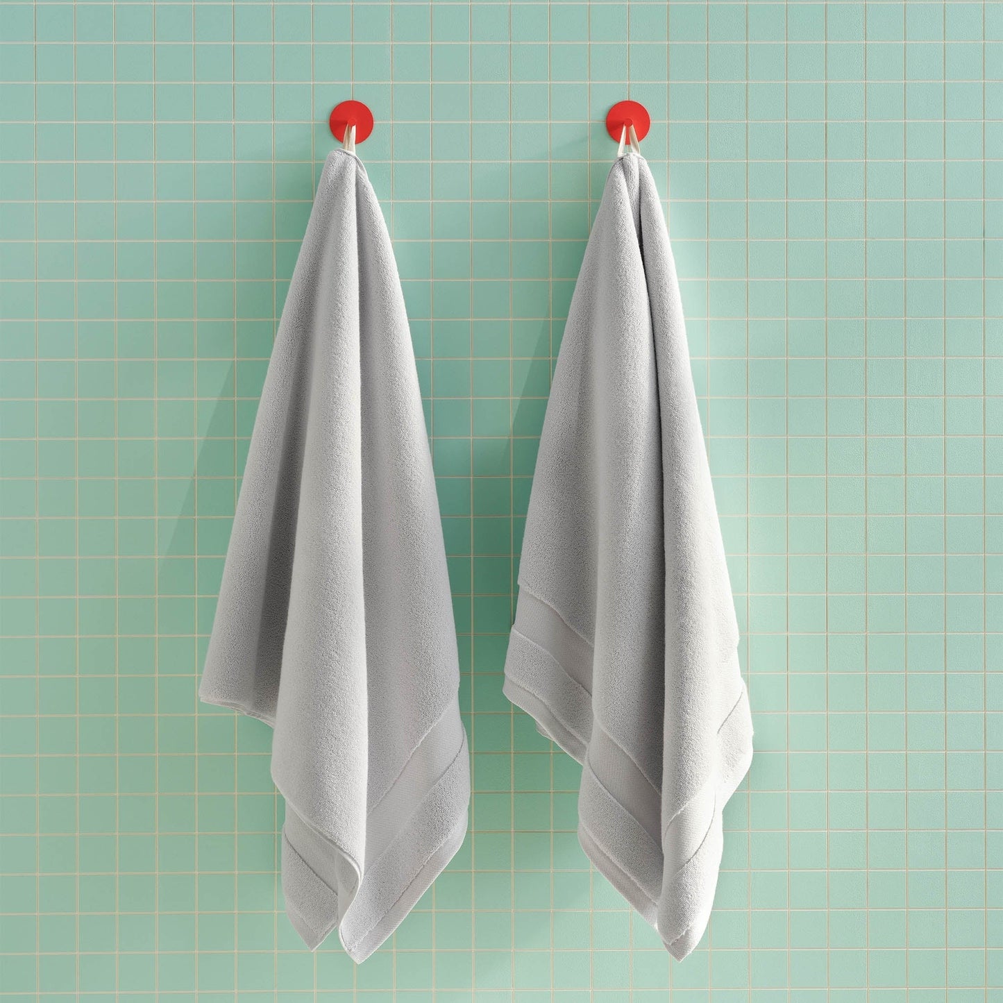 Super-Plush Turkish Cotton Bath Towels Set of 2