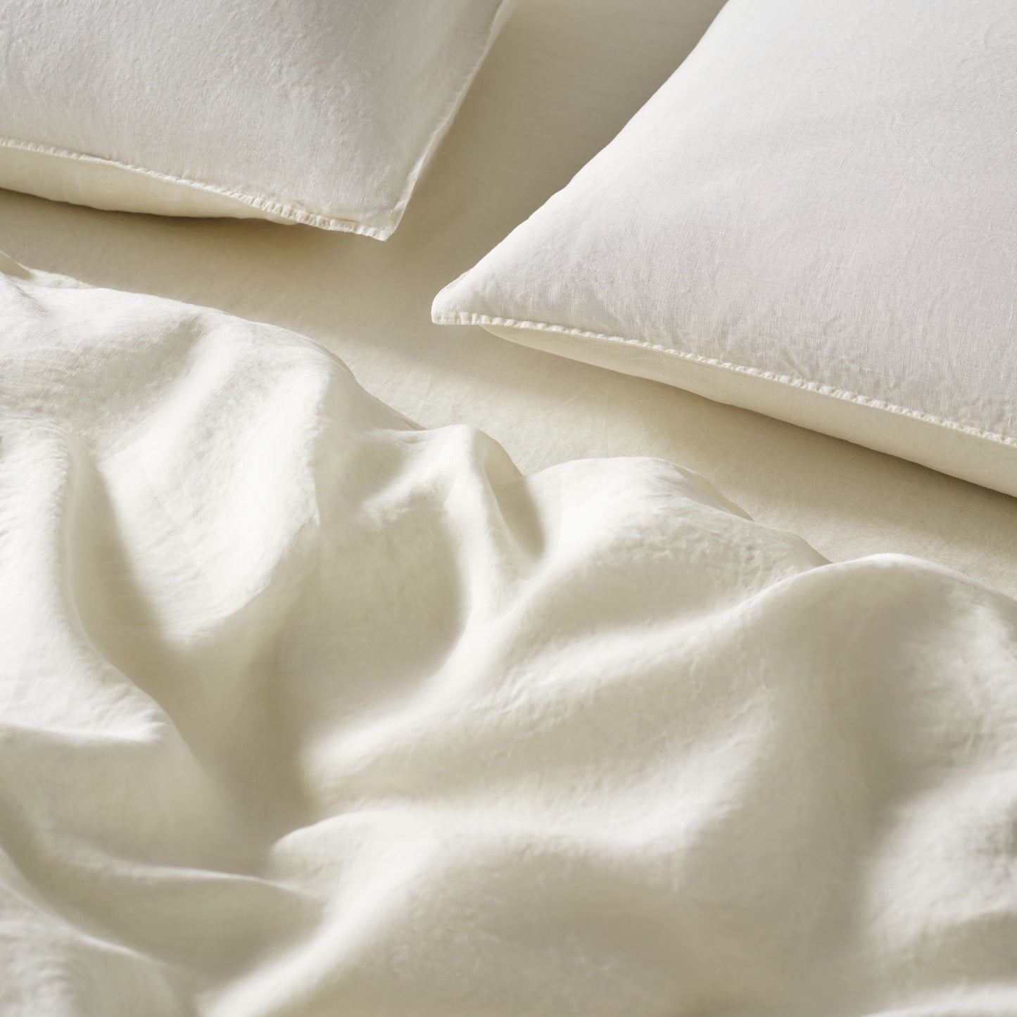 Washed European Linen Duvet Cover