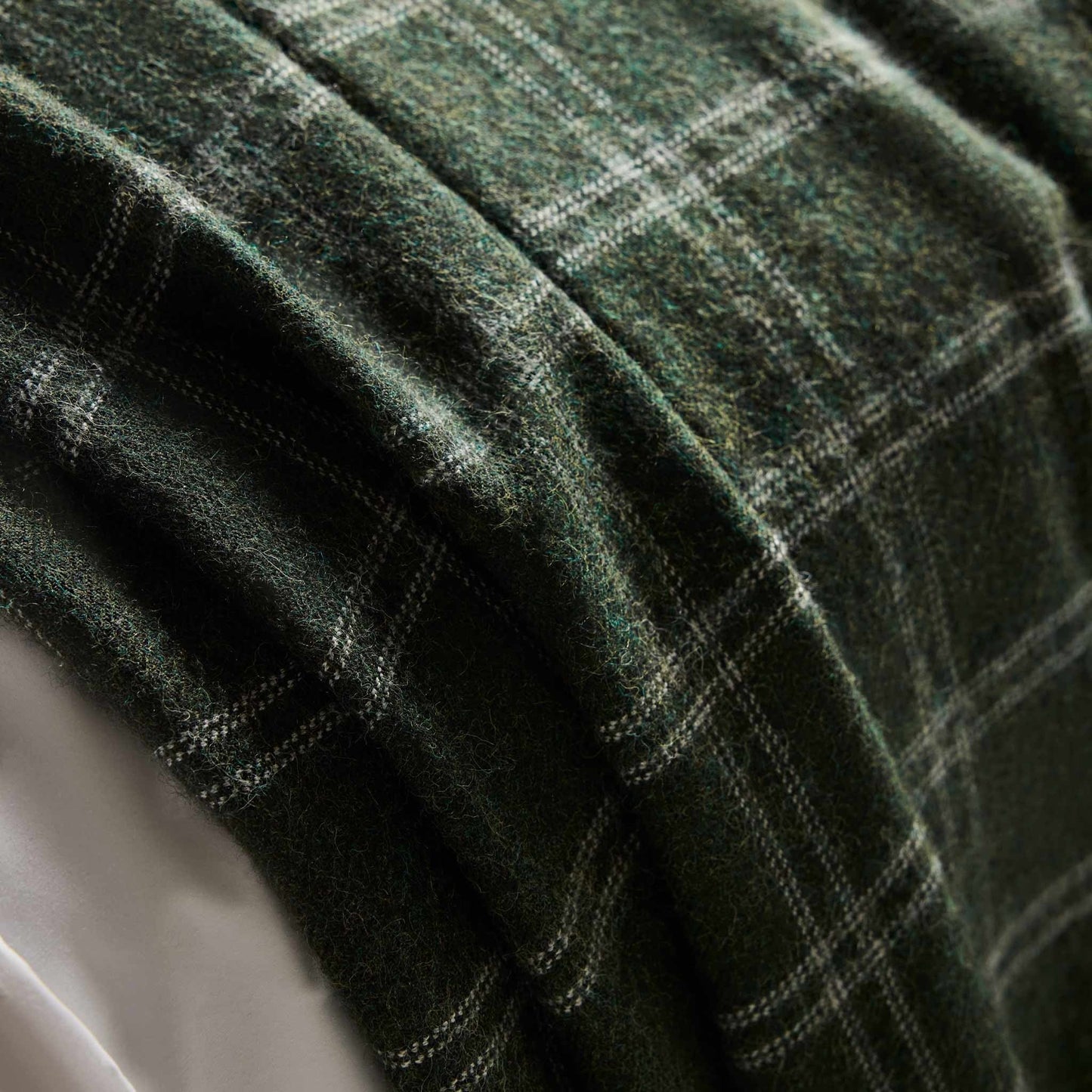 Alpaca Windowpane Throw Blanket - Last Call