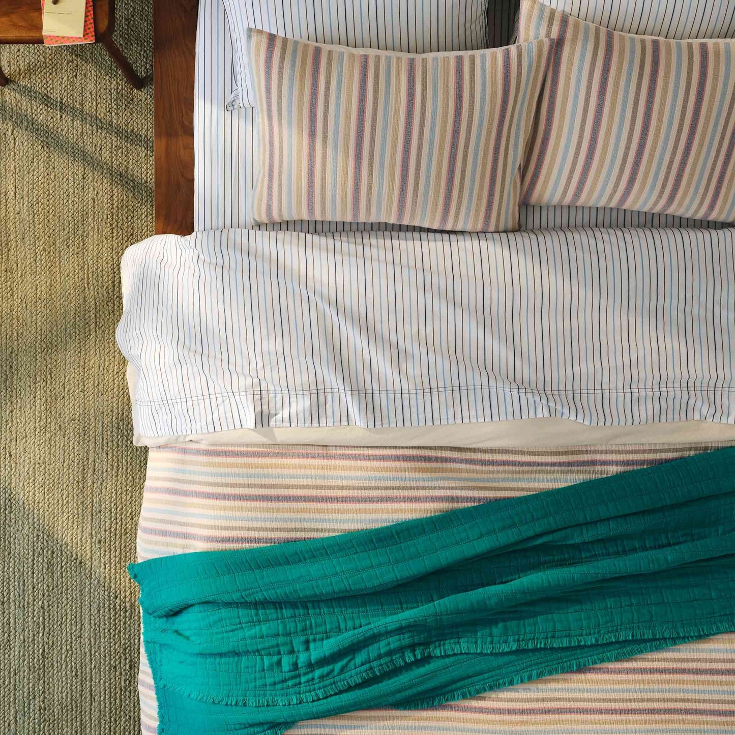 Sunwashed Stripe Duvet Cover