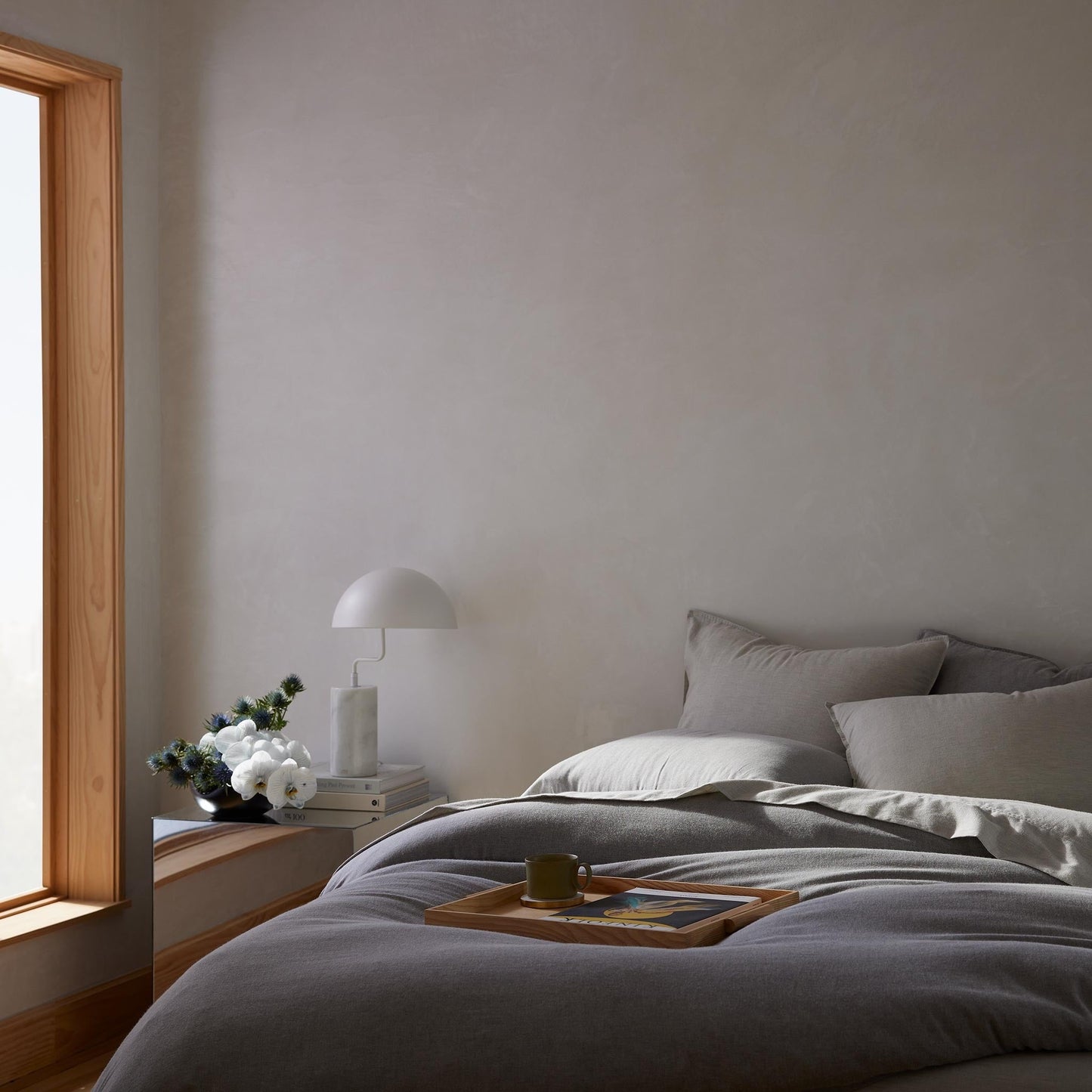 Heathered Cashmere Duvet Cover