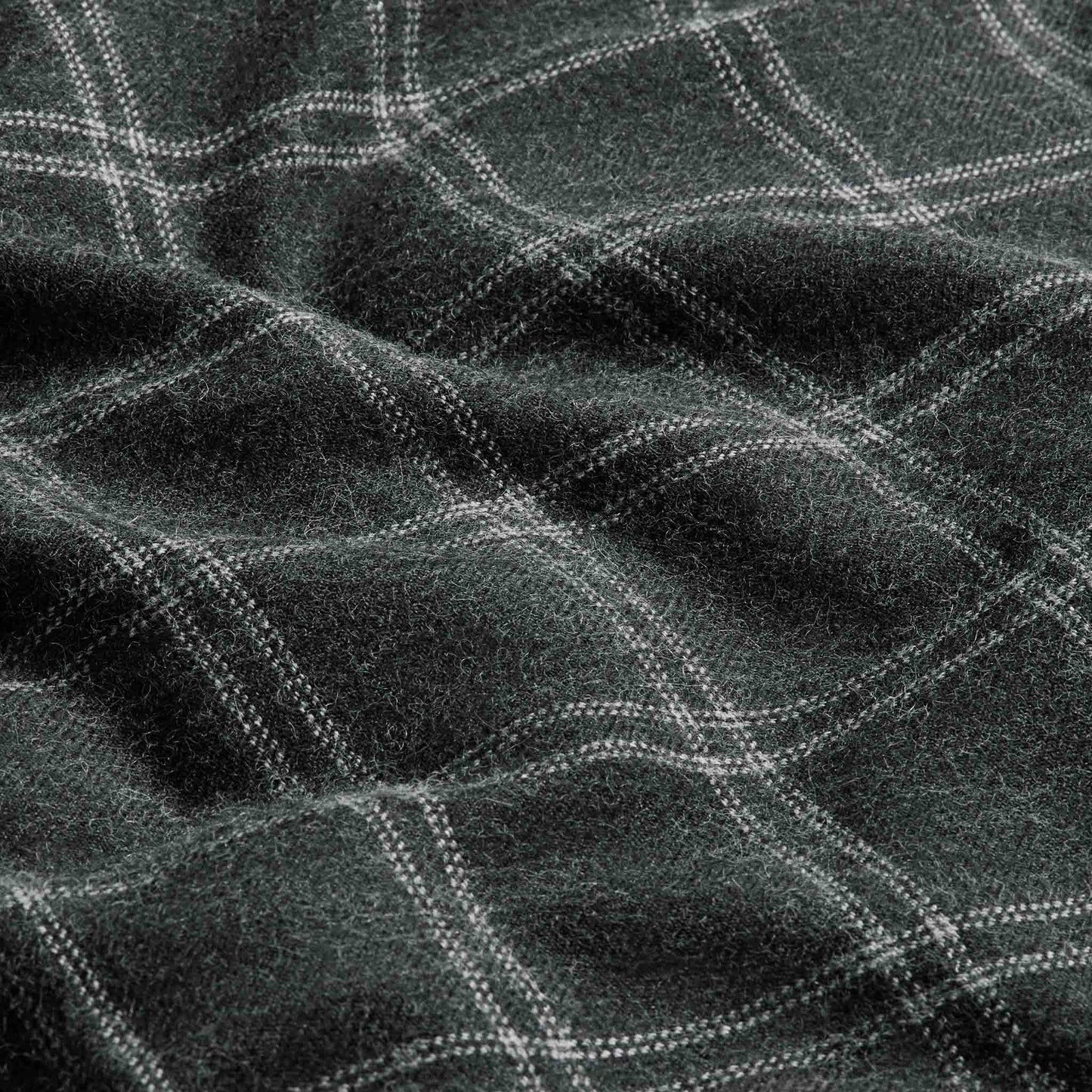 Alpaca Windowpane Throw Blanket - Last Call