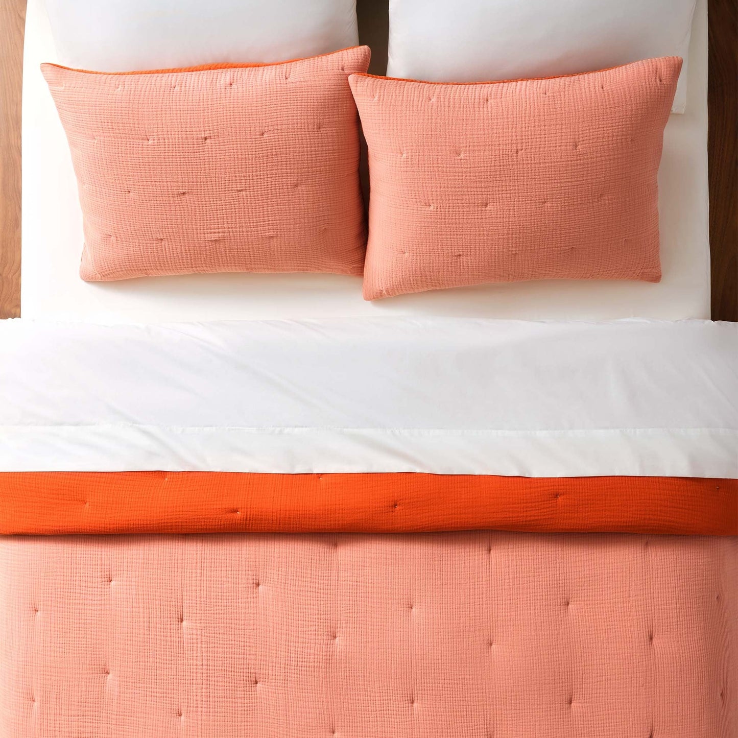 Breezeweave Reversible Cotton Comforter Set
