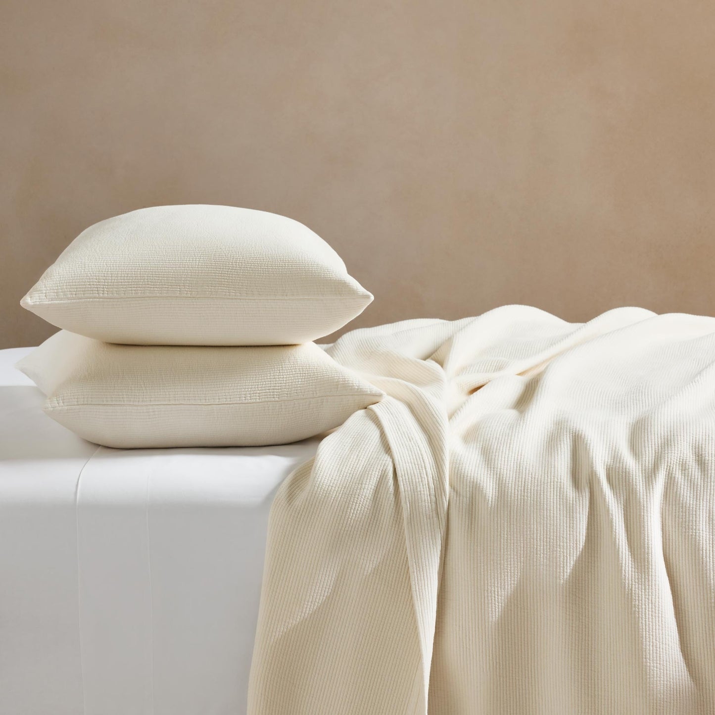 Ribbed Matelasse Duvet Cover