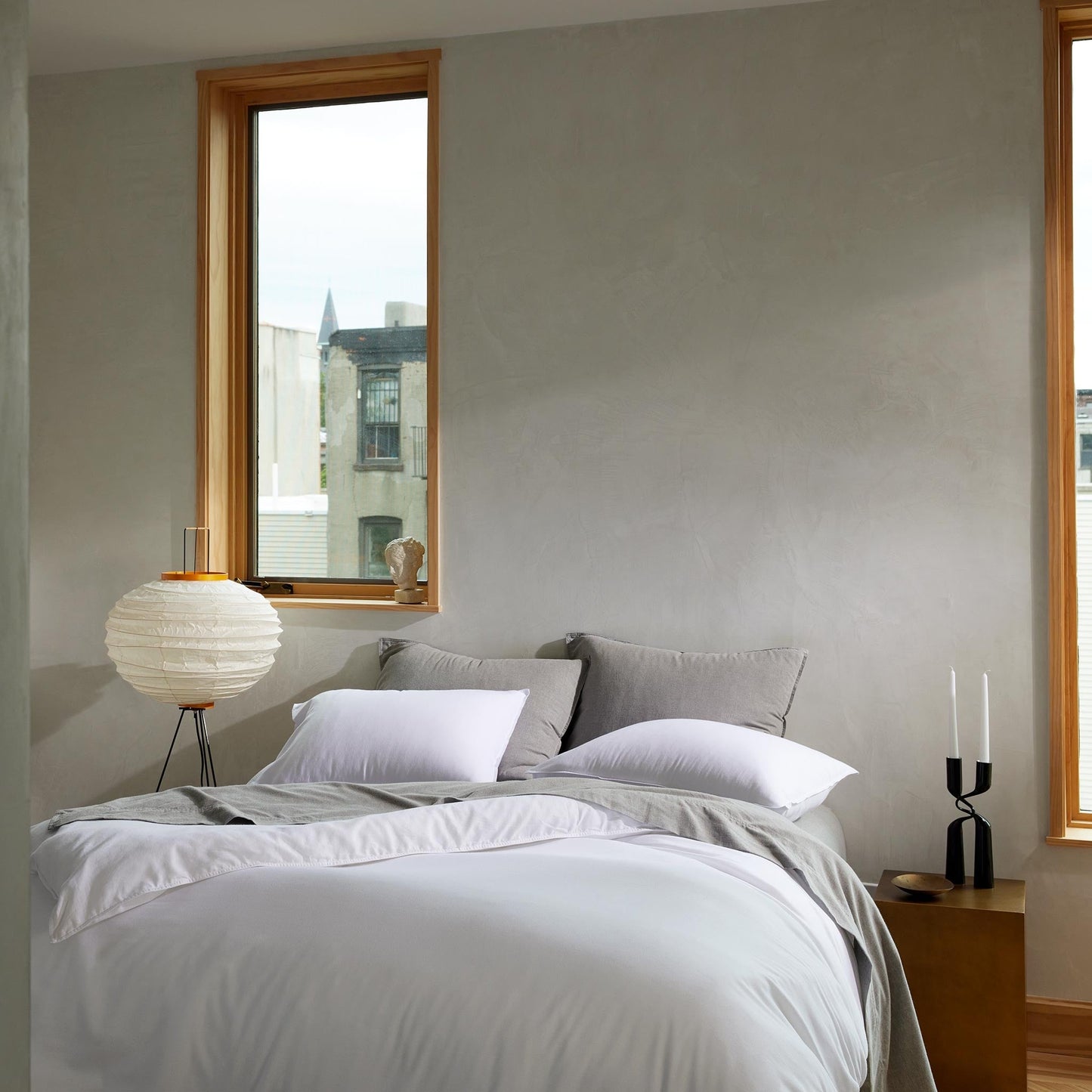 Heathered Cashmere Duvet Set