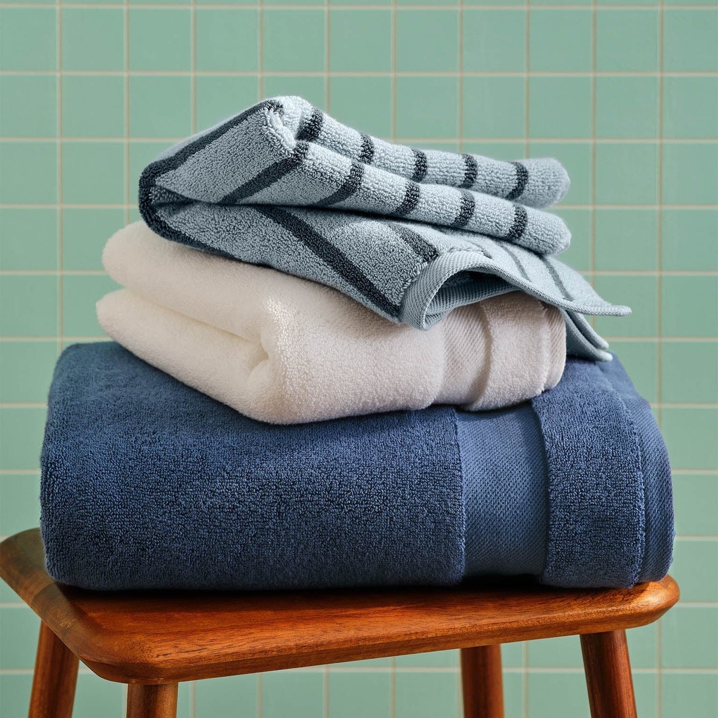 Super-Plush Turkish Cotton Hand Towels Set of 2