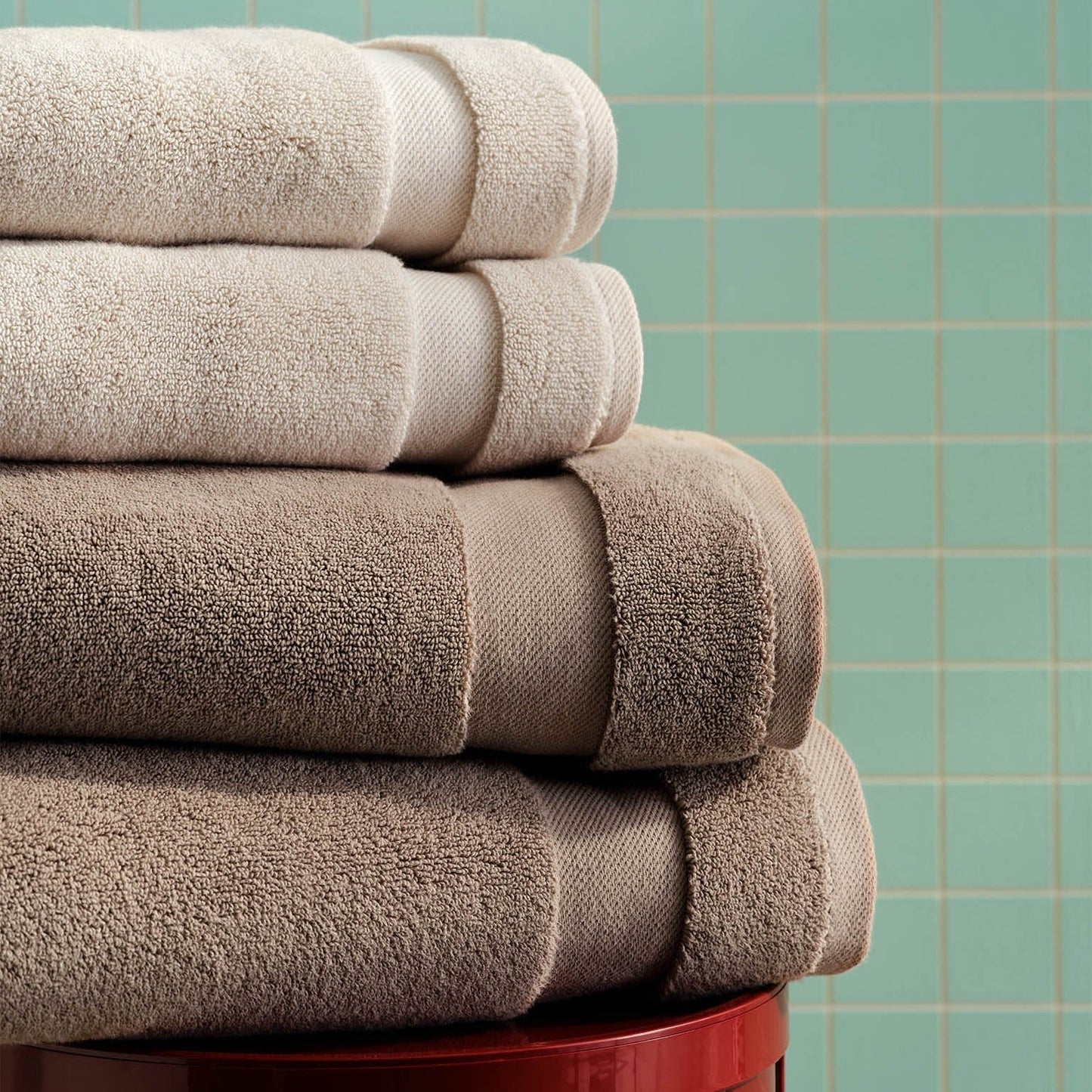 Super-Plush Turkish Cotton Washcloths Set of 2